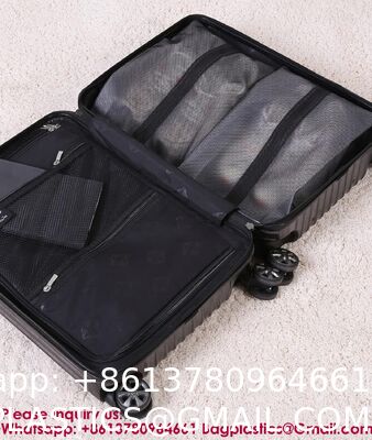 Shoe Bags For Travel, Set Of Pack Shoe Travel Bags For Packing, Large Waterproof Portable Travel Shoe Bag With Zipper Travel Essentials Women For And Men