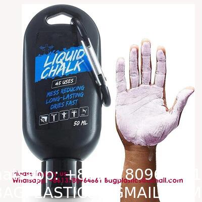 Liquid Chalk For Gym, Weightlifting – Fast Drying Gym Chalk Liquid, Lasting Grip Formula – Mess Free, Dust-Free, Skin-Safe Liquid Climbing Chalk For Pull Ups, Gymnastic & Training