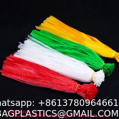 Vegetable net bag fruit vegetable storage bag Best Selling Vegetable And Fruit Packaging Mesh Bags Fruit Nut Packaging Plastic Netting Ginger Plastic Mesh Bags