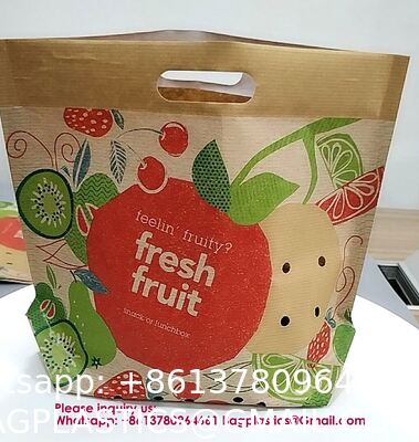 Factory Price Coated Mango Fruit Growing Paper Bag Waterproof Mango Protection Paper Bag Fresh Fruit Stand up Pouch Stand up Pouch Disposable Plastic Ziplock Packaging Bags for Fruit and Vegetable