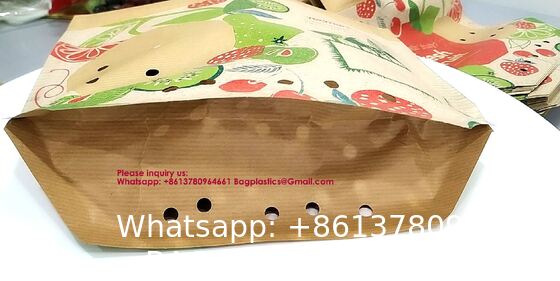 Factory Price Coated Mango Fruit Growing Paper Bag Waterproof Mango Protection Paper Bag Fresh Fruit Stand up Pouch Stand up Pouch Disposable Plastic Ziplock Packaging Bags for Fruit and Vegetable
