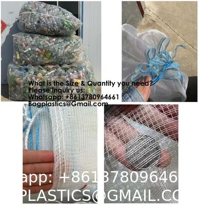Extra Large Mesh Bag 100 Gallon 60''X48'' Multipurpose Drawstring Storage Container Sack Net Bags For Collecting Recycling Water Bottles Empty Cans Laundry Basketball Soccer Team Balls