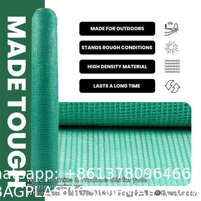 Shade Net 70% Agricultural Green House Shade Net Manufacturing Agricultural Uv Protection Dark Green Lightweight Shading Net