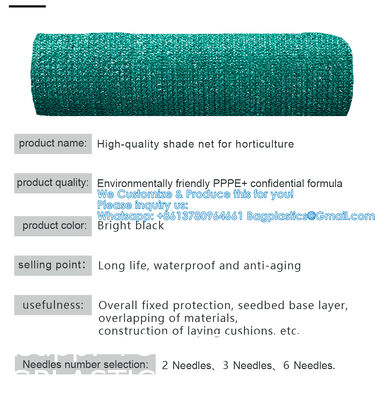 Agricultural Uv Protection Dark Green Lightweight Shading Net 80GSM 2 Needles Green HDPE Tape Shade Net Farm Shade Net Uv Protected 90% Agricultural Shade Mesh