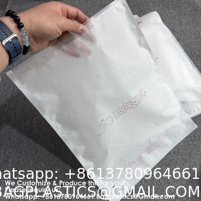 stencil tissue paper Bag, Stencil paper bag, Glassine Paper, Custom Printing Cotton Paper Biodegradable Compostable PLA Corn Starch CPE EVA Eco Friendly Zipper Garment Plastic Clothing Packaging Bag