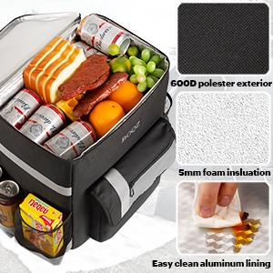 Great Bag Cooler for Picnic, Beach, Beverages, Catering, Outdoors, Uber Eats, Hot/Warming and Cold