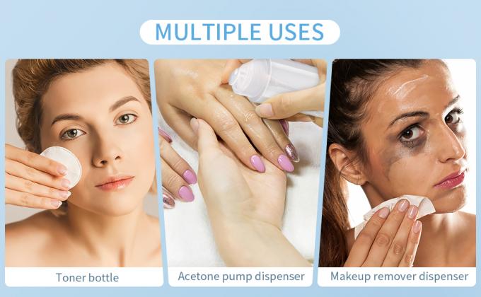 Push Down Nail Polish Remover Pump Dispensers