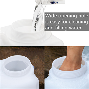 Dicunoy 3 Gallon Portable Water Container with Spigot