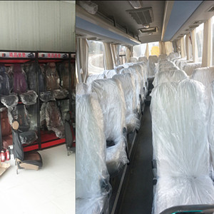Disposable Seat Covers, Car Disposable Universal Pla Seat Covers for Airplane Seats, Salon Chairs, Restaurant Seat 2