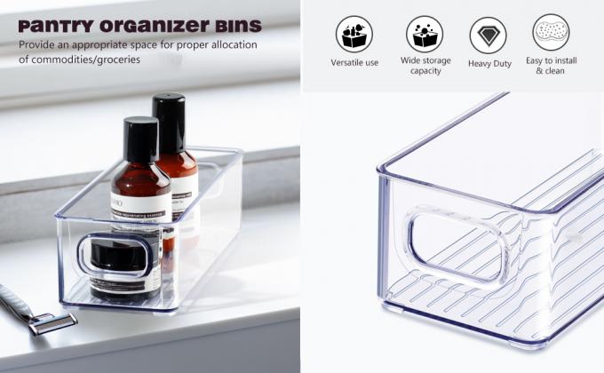 stackable storage bins