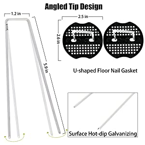 Landscape Staples and Fixing Gasket Sets