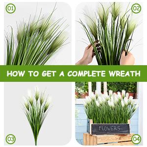 Artificial Plants Onion Tall Grass