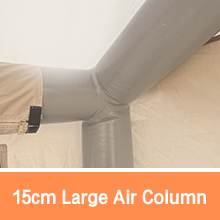 inflatable tent with strong air colum
