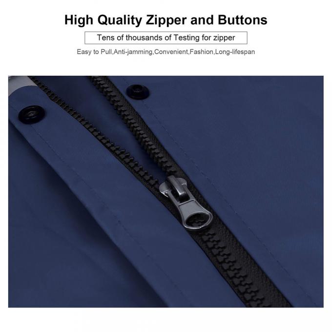 Long Raincoat, Men Rainwear, Motorcycle Riding Recycle Non-disposable Durable Rain Gear Ponchos Raincoats, thick suit 8