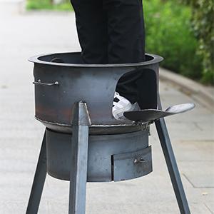 cast iron wood stove