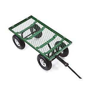 Outdoor Garden Heavy Duty Utility Portable Large Capacity Camping Collapsible Wagon Cart With All-Terrain Wheels 10