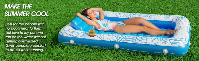 tanning pool float suntans tub