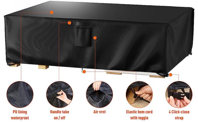 Say "No" to the harsh weather, protect your cherished outdoor furnitures.