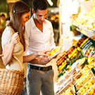 Grocery store shopping