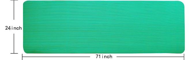 Extra Thick Yoga Mat for Women Men Kids, Professional TPE Yoga Mats, Workout Mat with Carrying Strap Yoga, Pilates 9