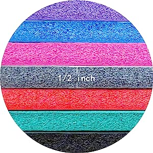 Extra Thick Yoga Mat for Women Men Kids, Professional TPE Yoga Mats, Workout Mat with Carrying Strap Yoga, Pilates 10