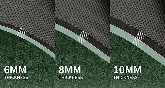 yoga mat thick workout exercise mats fitness women pilates home wide men kids non slip travel matt