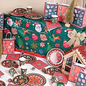 Christmas jumbo tablecloth