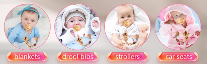 pacifier clips baby girl