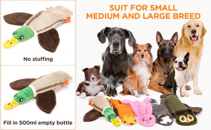 No Stuffing Squeaky Dog Toys