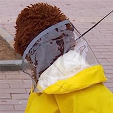 4.You can fold the hood to where it relaxes on back shoulders.