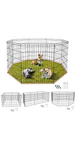 30'' H Pet Playpen