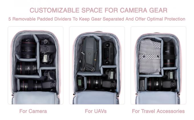 camera laptop backpack