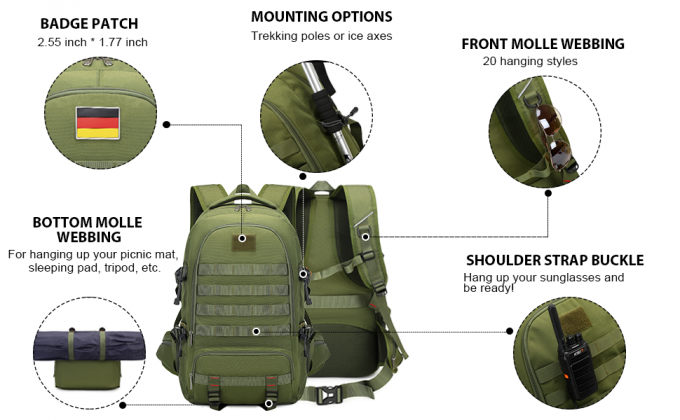 camping backpack