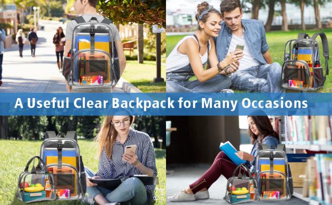 transparent schoolbag