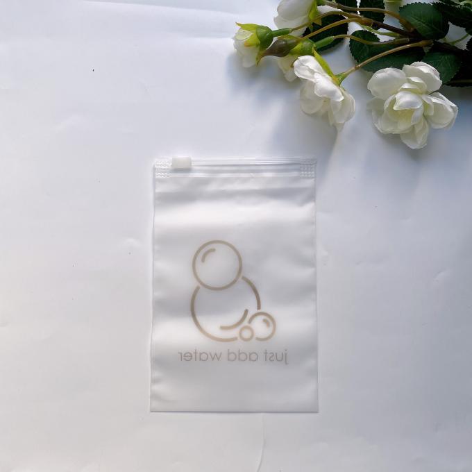 Custom Matte Print Pe Zipper Lock Poly Zipper Lock Frosted Plastic Packaging Bag For Clothes And Shoes 5