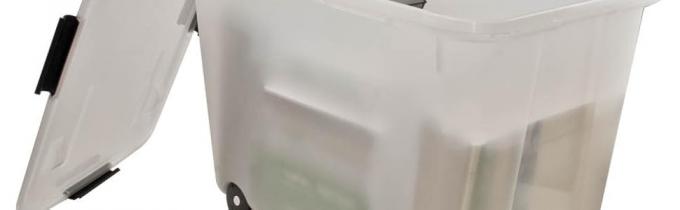 Bulk Storage Boxes Thickened extra large rectangular sliding box with wheels for clothing factory delivery and transport 0