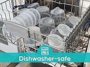 500ml 1L 2L 3L 4L 5L Factory Supply Handle Food Grade Packing Bucket Round White Clear Plastic Round Bucket With Lid 2