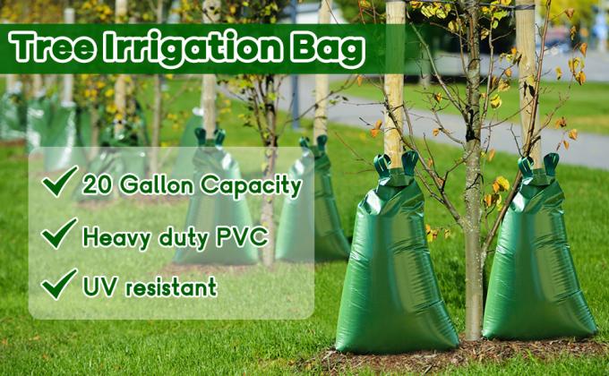 Tree Watering Bags Slow Release - Tree Watering Ring With 5L Automatic Rainwater Collection And Tree Watering System - Tree Drip Irrigation, Slow Release 0