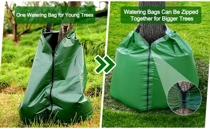 Tree Watering Bags Slow Release - Tree Watering Ring With 5L Automatic Rainwater Collection And Tree Watering System - Tree Drip Irrigation, Slow Release 1