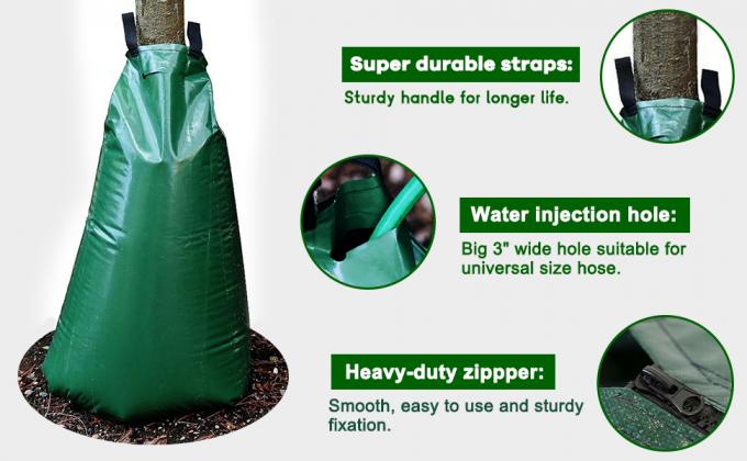 Tree Watering Bags Slow Release - Tree Watering Ring With 5L Automatic Rainwater Collection And Tree Watering System - Tree Drip Irrigation, Slow Release 3