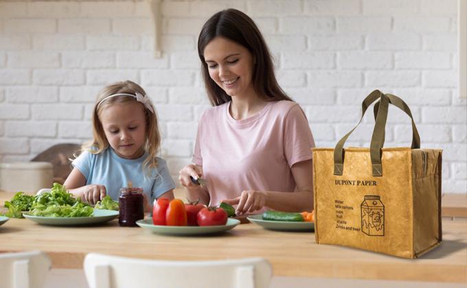 Thermal Cooler Insulated Bag, Shopping Cooler Bag Fabrics Print On Demand Custom Dirty Clothes Basket Large Laundry Basket Durable Dirty Clothes Storage Laundry Bin 0