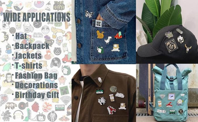 Custom Copper/Brass/Zinc Alloy Metal Holder Key Chain Metal Custom Creative Craft School Gift For Students Challenge Badge Metal Gold Crafts Soft Enamel Pins Honor School Brooch Pins 4