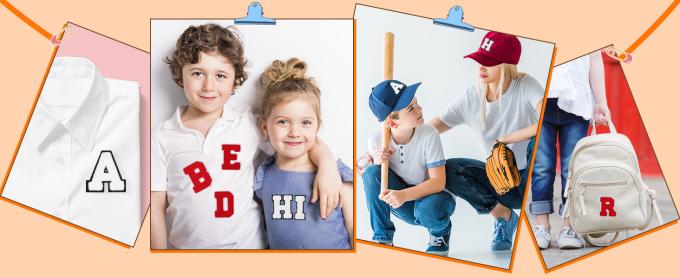 Chenille Letter Iron On Patches Red Iron On Letters Patches For Clothing A-Z, Chenille Letters For Clothes, Dress, Hat, Socks, Jeans, Accessories 5