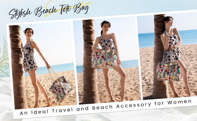 Hot Selling Multifunctional Large Capacity European And American Classic Popular Beach Bag Travel Holiday Gym Essential 2