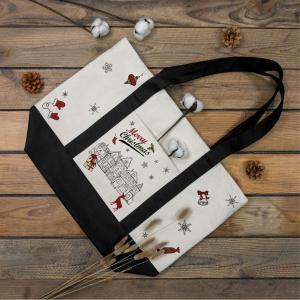 Popular Forest Black Girl Print Shoulder Bag Thick Rope Tote Bag Fashionable Large Capacity Women'S Bag Manufacturer Wholesale 2