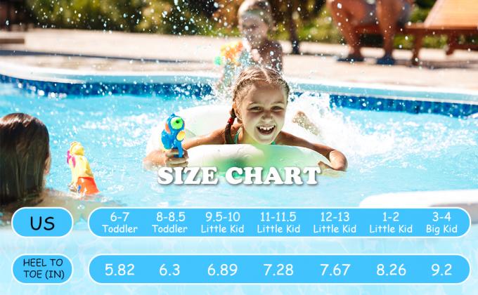 New Children'S Beach Shoes With Cartoon Soft Soles And Non-Slip Printing, Outdoor Wading And Creek Tracing Shoes, Indoor Socks And Shoe Covers 6