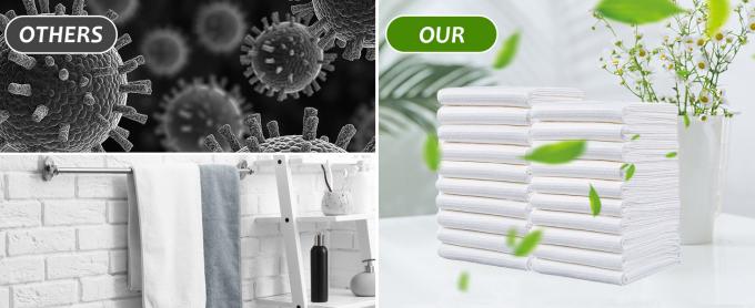 Ultra Soft, Quick Dry Disposable Hair Towels Spa Salon Towel, Portable Body Towels Disposable For Massage Beauty Hotel Camping Travel Gym 6