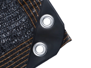 Wholesale HDPE Mono Green Agriculture Shade Tarps UV Treated Windbreaker Dump Truck Mesh For Outdoor Use Plain Style Mesh Tarp with Grommets, Resistant Garden Sun Shade Netting with Taped Edge 0