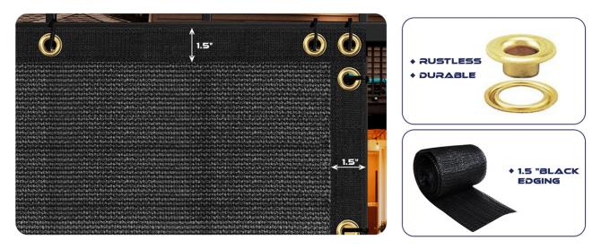 Colorful plastic net, Colorful Privacy Fence Screen 6'X50' Heavy Duty Windscreen Fencing Mesh Fabric Shade Cover For Outdoor Wall Garden Yard Pool Deck, Green 1