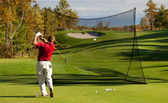 Golf Practice Net, Sports Practice Barrier Net, Heavy Duty Ball Netting Golf Hitting Net, 100% Virgin HDPE Knotless Sport Net Quality Plastic Field Fencing For Outdoor Baseball Football Practices 0